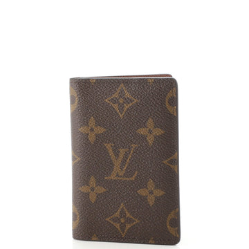 Louis Vuitton Pocket Organizer Monogram Canvas