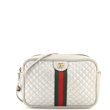 Gucci Trapuntata Camera Bag Quilted Leather Small