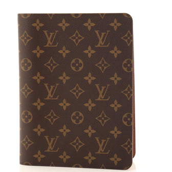 Louis Vuitton Desk Agenda Cover Monogram Canvas