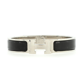 Hermes Clic H Bracelet Enamel Narrow