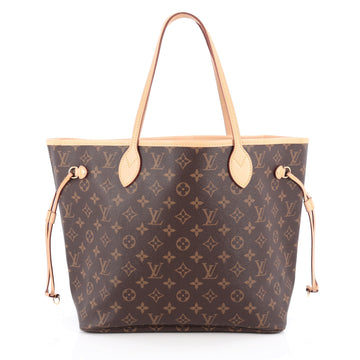 Louis Vuitton Neverfull NM Tote Monogram Canvas MM Brown 1791001