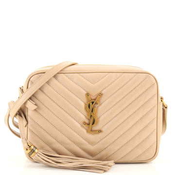 Saint Laurent Lou Camera Bag Matelasse Chevron Leather Small