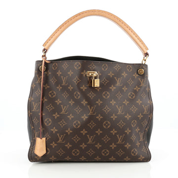 Louis Vuitton Gaia Handbag Monogram Canvas Brown 1791401