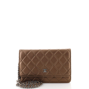 Chanel Wallet on Chain Quilted Lambskin