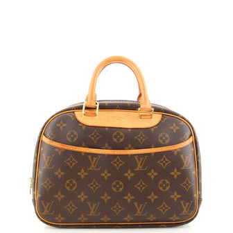 Louis Vuitton Trouville Handbag Monogram Canvas
