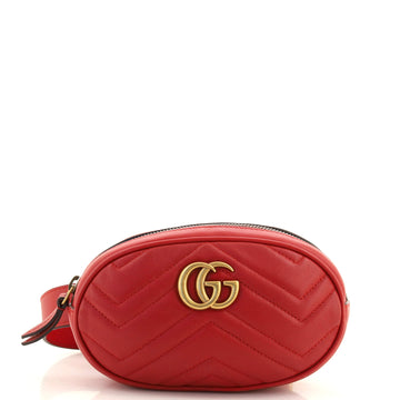 Gucci GG Marmont Belt Bag Matelasse Leather