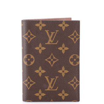 Louis Vuitton Passport Cover Monogram Canvas