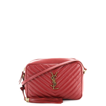 Saint Laurent Lou Camera Bag Matelasse Chevron Leather Small