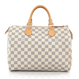 Louis Vuitton Speedy Handbag Damier 30 White 1792501