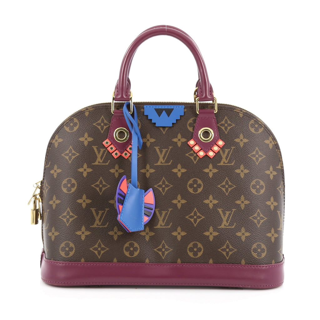 Louis Vuitton Flamingo Monogram Canvas Totem Alma PM Bag