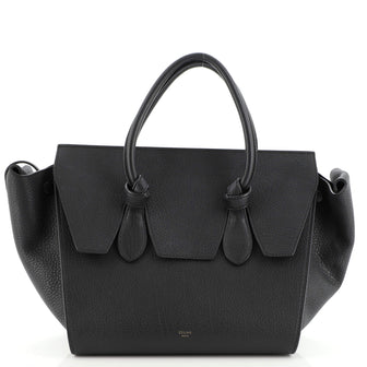 Celine Tie Knot Tote Grainy Leather Mini