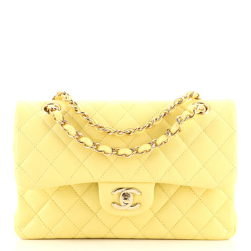 Chanel Classic Double Flap Bag Quilted Caviar Small