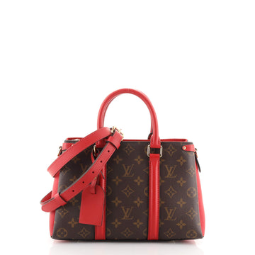 Louis Vuitton Soufflot Tote Monogram Canvas with Leather BB