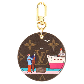 Louis Vuitton Round Bag Charm and Key Holder Limited Edition Monogram Canvas