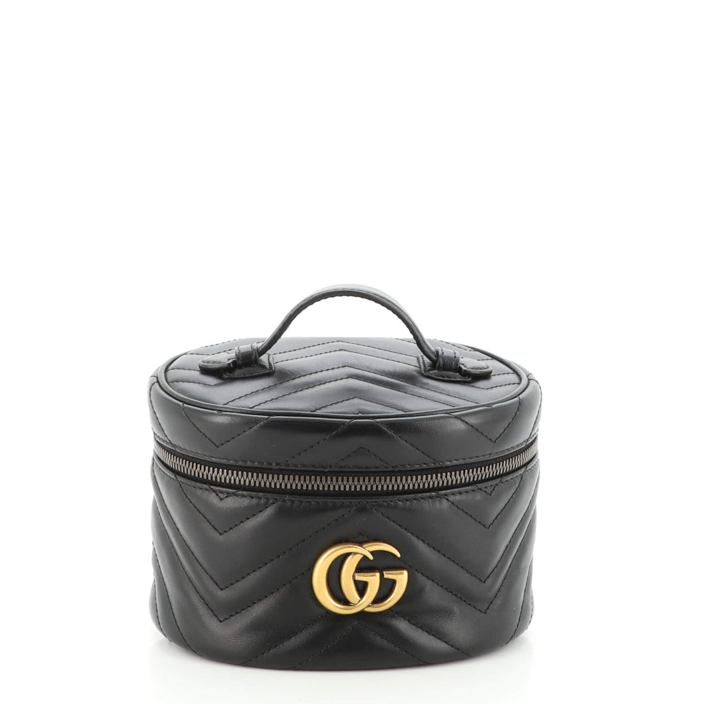 Gucci gg Marmont Cosmetic Case in Black