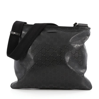 Gucci Crossbody Bag GG Imprime Large Black 1793801