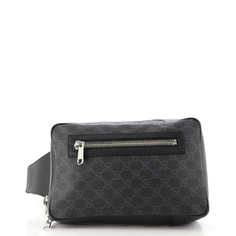 Gucci Soft Zip Sling Bag GG Coated Canvas Small