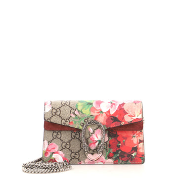 Gucci Dionysus Bag Blooms Print GG Coated Canvas Super Mini
