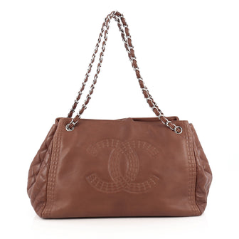 Chanel Coco Bengal Open Accordion Tote Calfskin Large 1794102