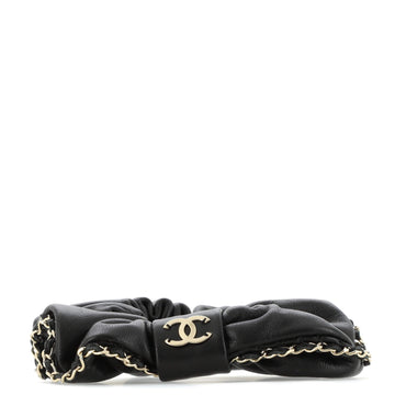 Chanel CC Chain Around Scrunchie Lambskin