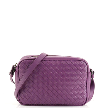 Bottega Veneta Camera Crossbody Bag Intrecciato Nappa Small
