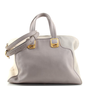 Fendi Chameleon Satchel Leather Large