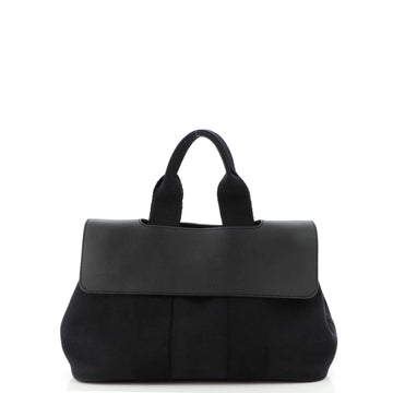 Hermes Valparaiso Bag Toile and Leather PM