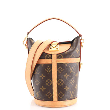 Louis Vuitton Duffle Handbag Monogram Canvas