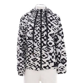 Louis Vuitton Women's Windbreaker Jacket Limited Edition Urs Fischer Monogram Nylon