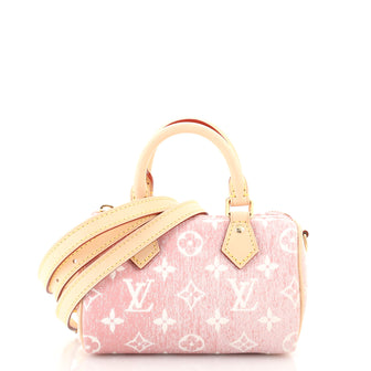 Louis Vuitton Speedy Bandouliere NM Bag Monogram Jacquard Denim Nano