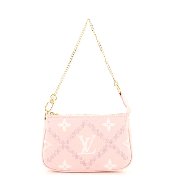 Louis Vuitton Pochette Accessoires Monogram Empreinte Giant Broderies Mini