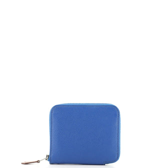 Hermes Azap Zip Around Wallet Silk'in Epsom Compact