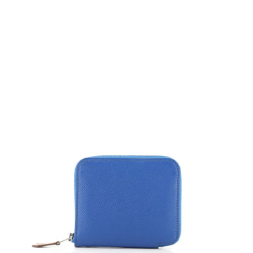 Hermes Azap Zip Around Wallet Silk'in Epsom Compact