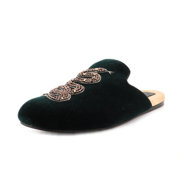 Gucci Lawrence Mules Embellished Velvet