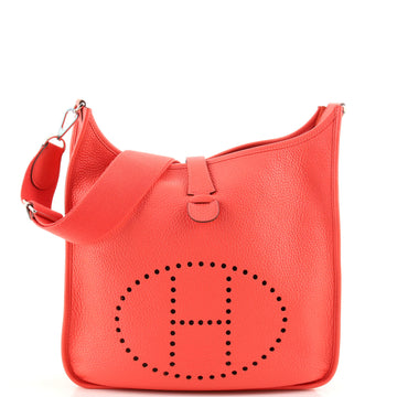 Hermes Evelyne Bag Gen III Clemence GM