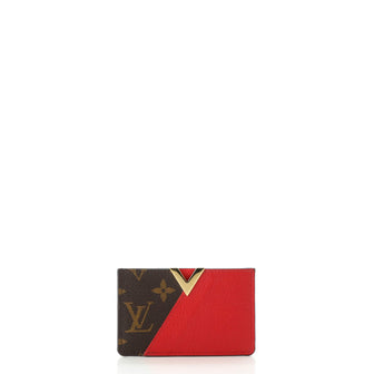 Louis Vuitton Kimono Card Holder Monogram Canvas and Leather