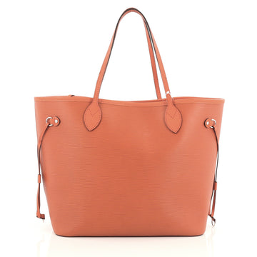 Louis Vuitton Neverfull Tote Epi Leather MM Orange 1796602