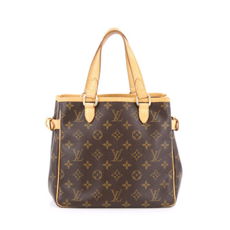 Louis Vuitton Batignolles Handbag Monogram Canvas Brown 1796603