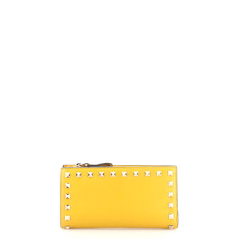 Valentino Garavani Rockstud Bifold Wallet Leather Long