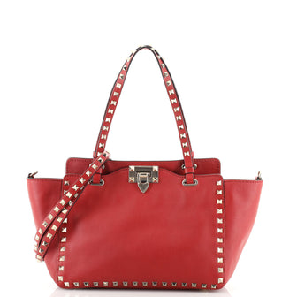 Valentino Garavani Rockstud Tote Soft Leather Small