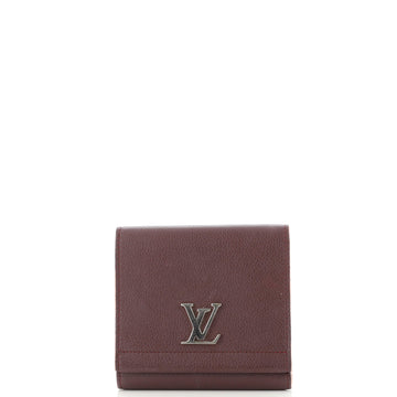 Louis Vuitton Lockme II Wallet Calfskin Compact
