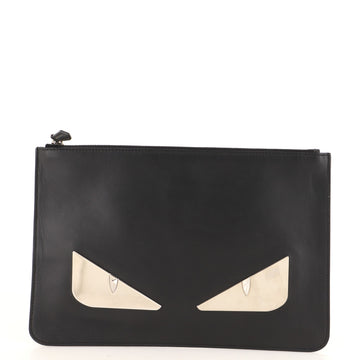Fendi Monster Pouch Leather Medium