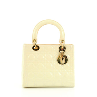 Christian Dior Lady Dior Handbag Cannage Quilt Patent 1797001