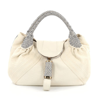 Fendi Spy Bag Leather White 1797007
