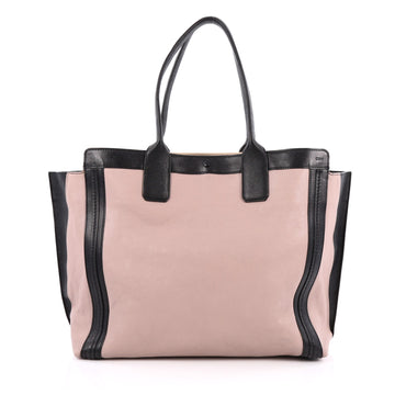 Chloe Alison East West Tote Leather Large Pink
