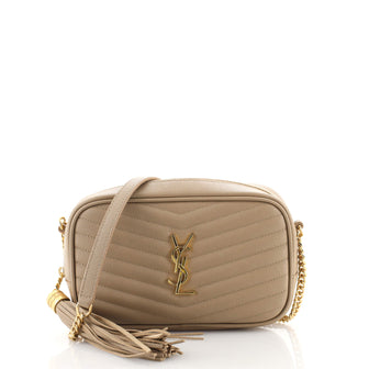 Saint Laurent Lou Camera Bag Matelasse Chevron Leather Mini