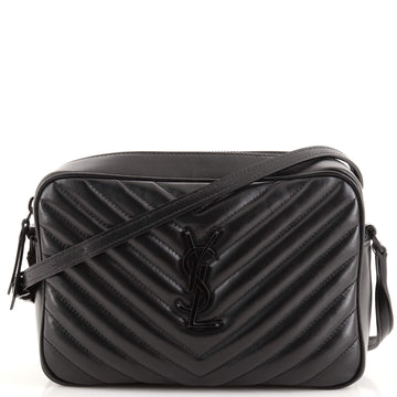 Saint Laurent Lou Camera Bag Matelasse Chevron Leather Small