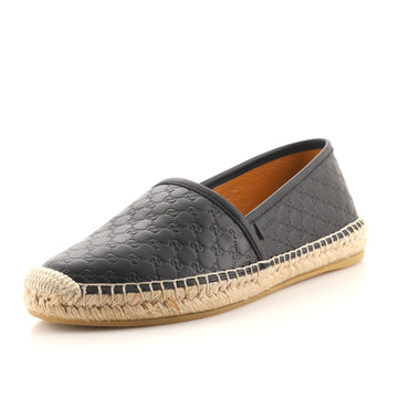 Gucci Women's Espadrilles Guccissima Leather