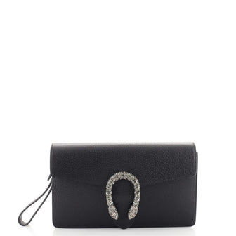 Gucci Dionysus Wristlet Clutch Leather