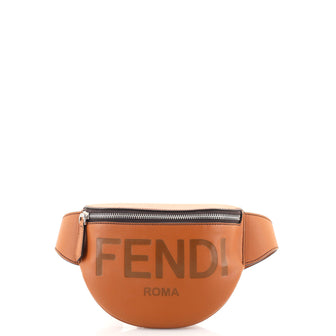 Fendi Logo Belt Bag Leather Small